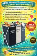 Cesta Organizadora de Ropa 3 en 1 – Clasifica Fácil y Rápido 💎